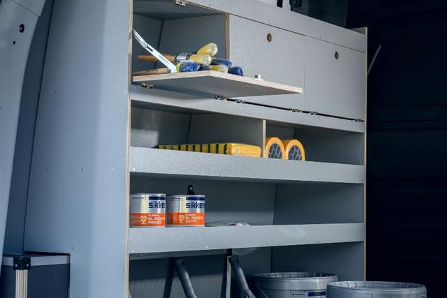 Étagères pour utilitaire